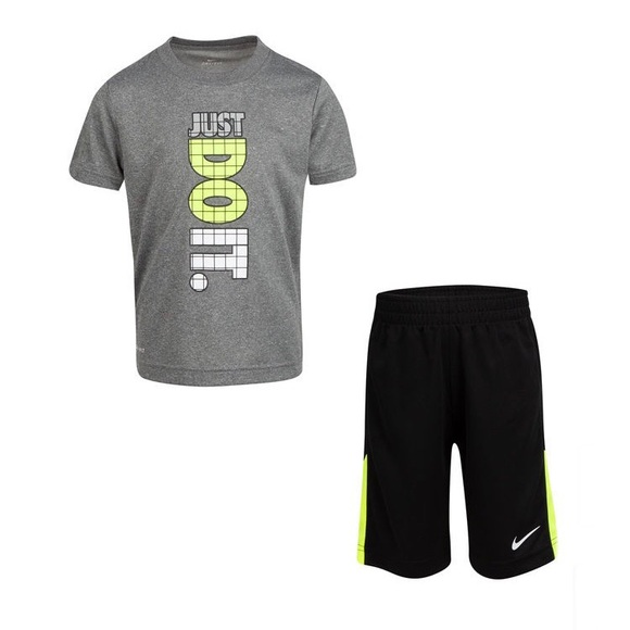 Nike Other - Nike Neon Dri-Fit Shorts Set 2242